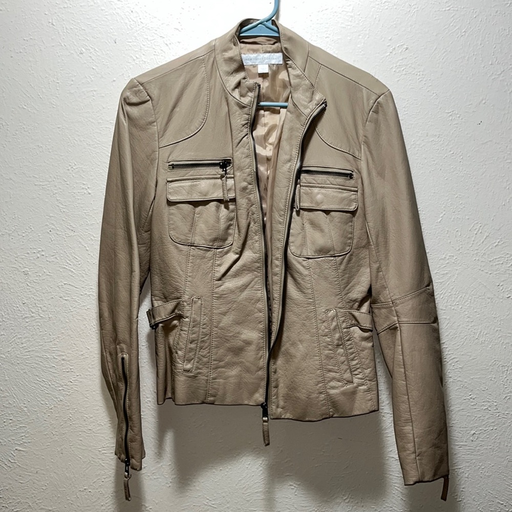 Leather jacket